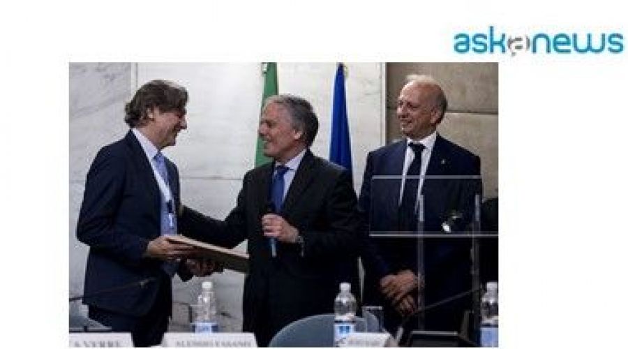 2019.06.28 - Alessio Fasano premiato per la Cooperazione Scientifica